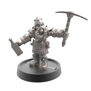 Hand of Glory - customizable modular magnetic hot-swap gaming miniatures, weapons, and items - Dwarf 32mm figure