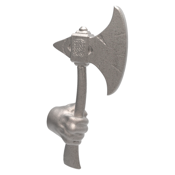 Hand of Glory - customizable modular magnetic hot-swap gaming miniatures, weapons, and items - Hatchet