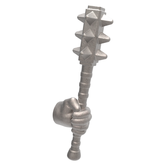 Hand of Glory - customizable modular magnetic hot-swap gaming miniatures, weapons, and items - Spiked Crusher