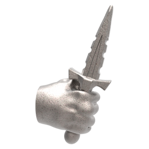 Hand of Glory - customizable modular magnetic hot-swap gaming miniatures, weapons, and items - Thief's Shiv