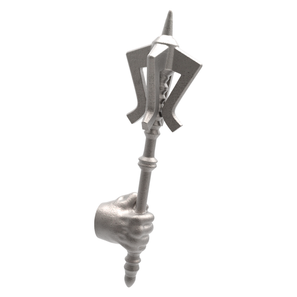 Hand of Glory - customizable modular magnetic hot-swap gaming miniatures, weapons, and items - Stormguard Mace