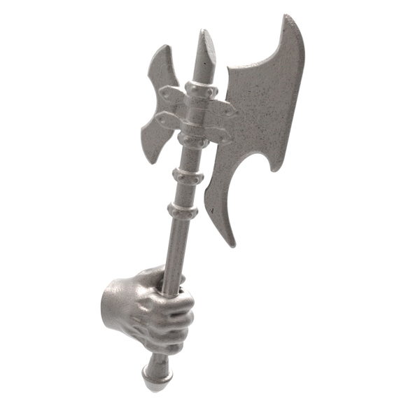 Hand of Glory - customizable modular magnetic hot-swap gaming miniatures, weapons, and items - Royal Broadaxe