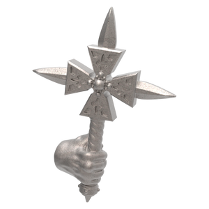 Hand of Glory - customizable modular magnetic hot-swap gaming miniatures, weapons, and items - Unholy Crusher