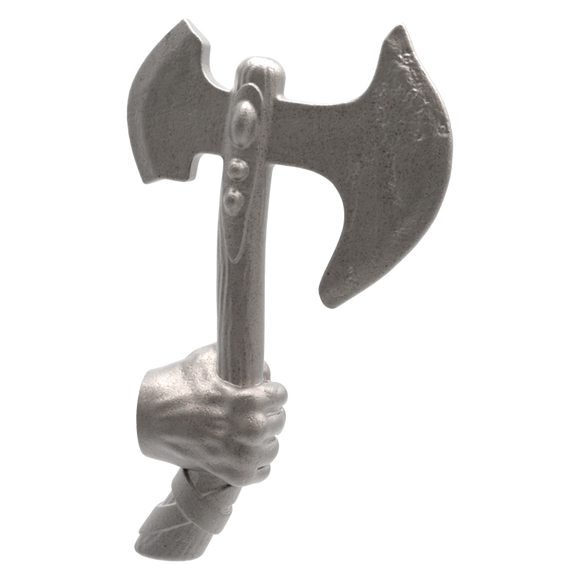 Hand of Glory - customizable modular magnetic hot-swap gaming miniatures, weapons, and items - Right Throwing Axe