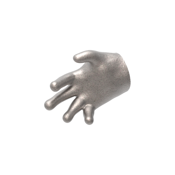 Hand of Glory - customizable modular magnetic hot-swap gaming miniatures, weapons, and items - Right Grasping Hand