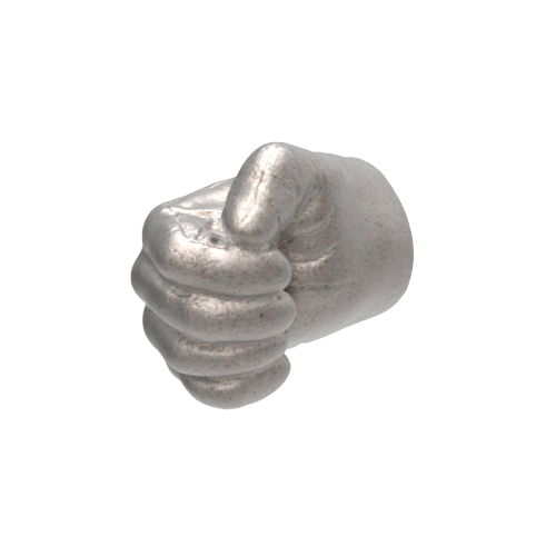Hand of Glory - customizable modular magnetic hot-swap gaming miniatures, weapons, and items - Right Fist