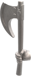 Hand of Glory - customizable modular magnetic hot-swap gaming miniatures, weapons, and items - Stormfury Axe