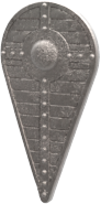 Hand of Glory - customizable modular magnetic hot-swap gaming miniatures, weapons, and items - Desert Dweller's Shield
