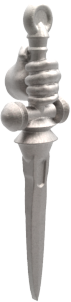 Hand of Glory - customizable modular magnetic hot-swap gaming miniatures, weapons, and items - Imperial Dagger