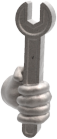Hand of Glory - customizable modular magnetic hot-swap gaming miniatures, weapons, and items - Smith's Wrench