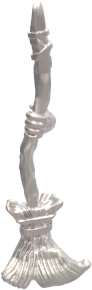 Hand of Glory - customizable modular magnetic hot-swap gaming miniatures, weapons, and items - Hedgewitch Broom