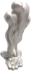 Hand of Glory - customizable modular magnetic hot-swap gaming miniatures, weapons, and items - Right Plasma