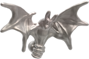 Hand of Glory - customizable modular magnetic hot-swap gaming miniatures, weapons, and items - Vampire Bat Familiar