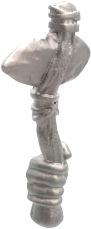 Hand of Glory - customizable modular magnetic hot-swap gaming miniatures, weapons, and items - Flint Knapped Axe