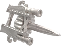 Hand of Glory - customizable modular magnetic hot-swap gaming miniatures, weapons, and items - Gun Katar
