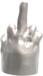 Hand of Glory - customizable modular magnetic hot-swap gaming miniatures, weapons, and items - Middle Finger