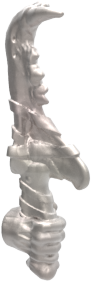 Hand of Glory - customizable modular magnetic hot-swap gaming miniatures, weapons, and items - Dire Wolf Jaw Dagger