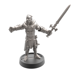Hand of Glory - customizable modular magnetic hot-swap gaming miniatures, weapons, and items - Cleric 32mm figure