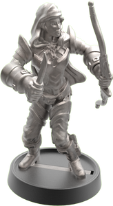 Hand of Glory - customizable modular magnetic hot-swap gaming miniatures, weapons, and items - Huntress 32mm figure