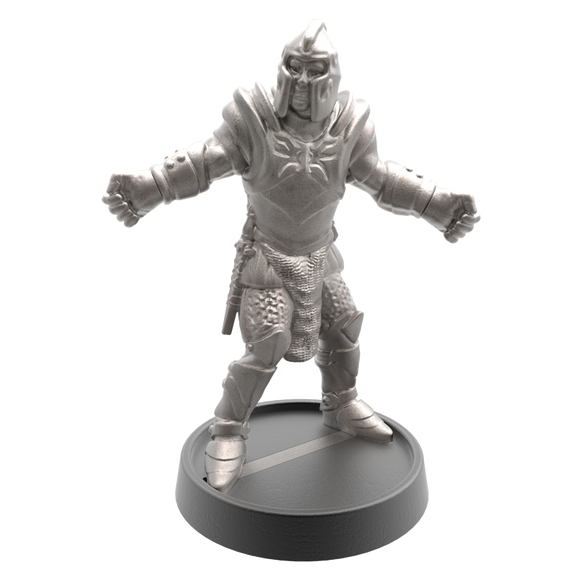 Hand of Glory - customizable modular magnetic hot-swap gaming miniatures, weapons, and items - Knight 32mm figure