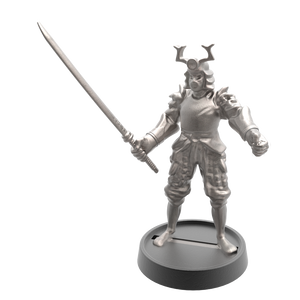Hand of Glory - customizable modular magnetic hot-swap gaming miniatures, weapons, and items - Samurai 32mm figure